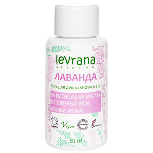 Леврана Гель для душа &quot;Лаванда&quot;, 50 мл (Levrana, Для тела)