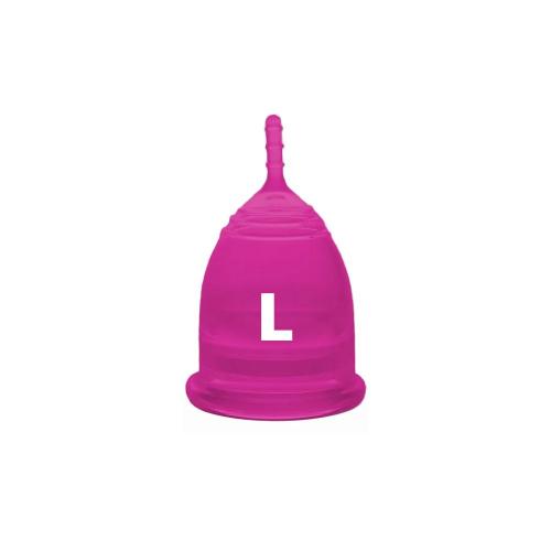 ЛилаКап Чаша менструальная &quot;Практик&quot;, пурпурная L (LilaCup, Практик), фото-2