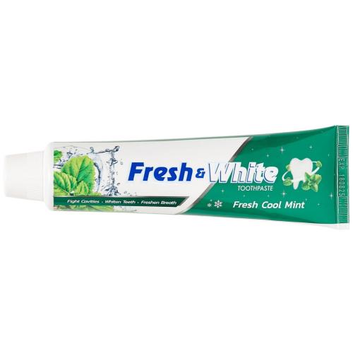 Лион Тайланд Зубная паста для защиты от кариеса &quot;Прохладная мята&quot;, 160 г (Lion Thailand, Fresh & White), фото-3