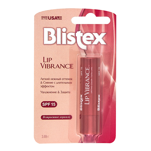 Блистекс Бальзам для губ Lip Vibrance SPF 15, 3,69 г (Blistex, Уход за губами)