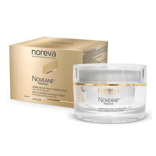 Норева Мультикорректирующий ночной крем для лица, 50 мл (Noreva, Noveane Premium), фото-2