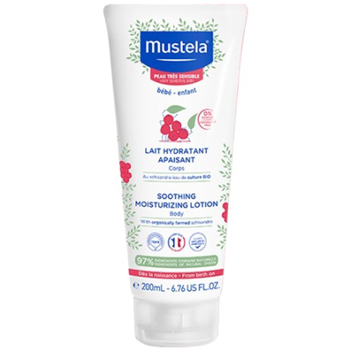 Мустела Увлажняющее успокаивающее молочко для тела, 200 мл (Mustela, Very Sensitive Skin)