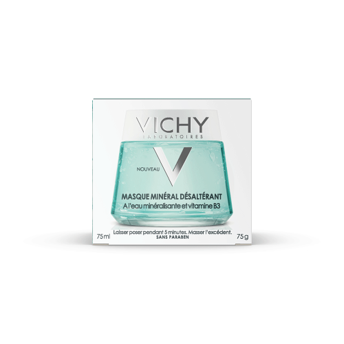 Виши Минеральная успокаивающая маска с витамином B3, 75 мл (Vichy, Masque), фото-3