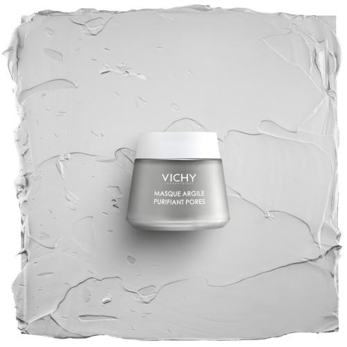 Виши Минеральная маска с глиной, глубоко очищающая поры, 75 мл (Vichy, Masque), фото-10