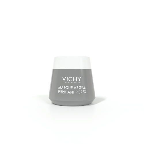 Виши Минеральная маска с глиной, глубоко очищающая поры, 75 мл (Vichy, Masque), фото-2