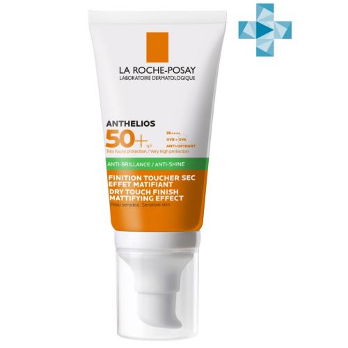 Ля Рош Позе Солнцезащитный матирующий гель-крем для лица SPF 50+/PPD 21, 50 мл (La Roche-Posay, Anthelios)