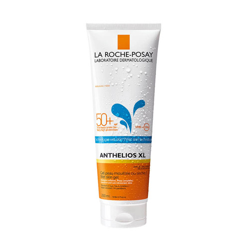 Ля Рош Позе Солнцезащитный гель для лица и тела XL Wet Skin SPF 50+, 250 мл (La Roche-Posay, Anthelios)