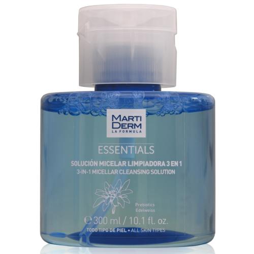 Мартидерм Мицеллярный очищающий раствор 3 в 1, 300 мл (Martiderm, Essentials)