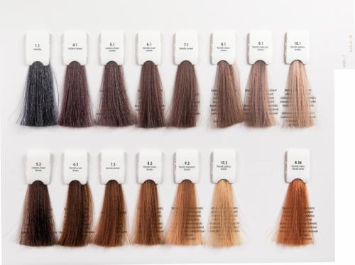 Каарал Стойкий крем-краситель для волос без аммиака Permanent Haircolor, 60 мл (Kaaral, Краски, Color Nourishing), фото-6