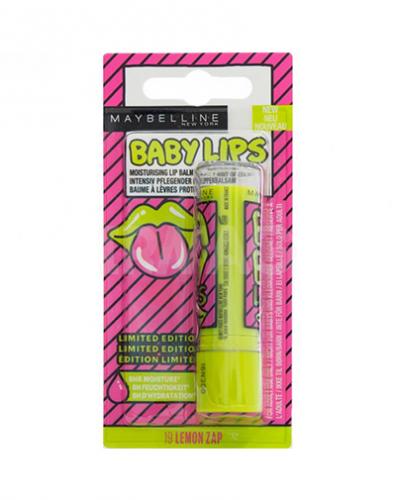 Мейбелин Бальзам для губ Baby Lips энергия лимона 18 г (Maybelline, )