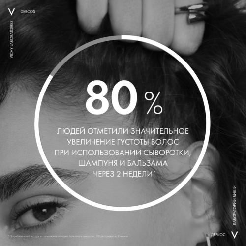 Виши Уплотняющий шампунь для увеличения густоты и объема волос, 250 мл (Vichy, Dercos Densi-Solutions), фото-8