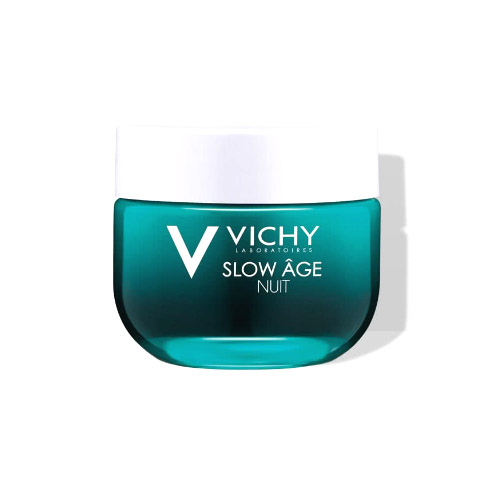 Виши Ночной крем-маска против первых признаков старения кожи, 50 мл (Vichy, Slow Age), фото-3