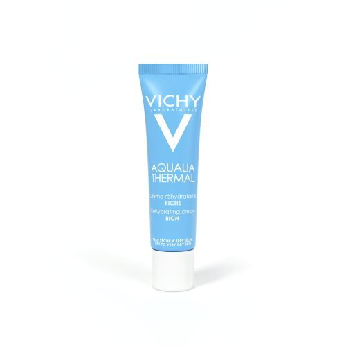 Виши Увлажняющий насыщенный крем для сухой и очень сухой кожи лица, 30 мл (Vichy, Aqualia Thermal)