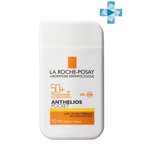 Ля Рош Позе Солнцезащитное молочко для лица и тела SPF 50+/PPD 30, 30 мл (La Roche-Posay, Anthelios)