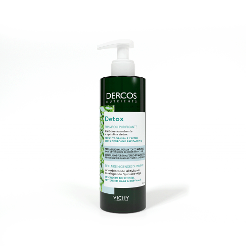 Виши Глубоко очищающий шампунь Dercos Nutrients Detox, 250 мл (Vichy, Dercos Nutrients)
