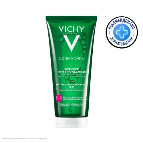 Виши Интенсивно очищающий гель для проблемной кожи, 200 мл (Vichy, Normaderm)