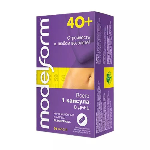 Комплекс &quot;Модельформ 40+&quot; 380 мг, 30 капсул (Modelform)