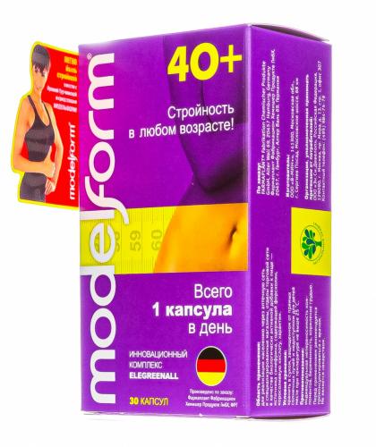Комплекс &quot;Модельформ 40+&quot; 380 мг, 30 капсул (Modelform), фото-2