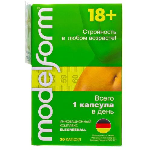 Модельформ &quot;Модельформ 18+&quot; 360 мг, 30 капсул (Modelform, )