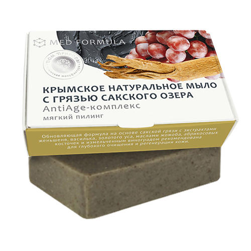 Мыло &quot;Anti-age-комплекс&quot; на основе грязи Сакского озера, 100 г ()