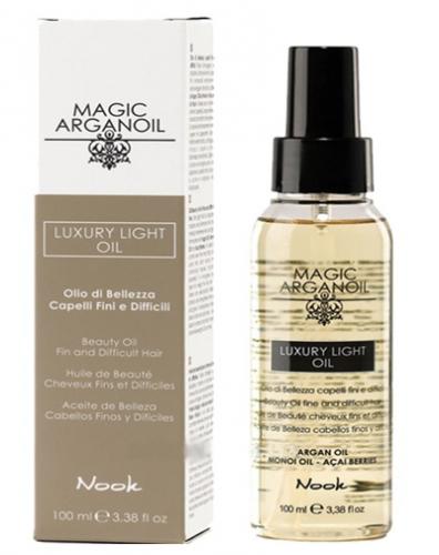 Нук Масло для тонких и непослушных волос Luxury Light Oil, 100 мл (Nook, Magic Arganoil)