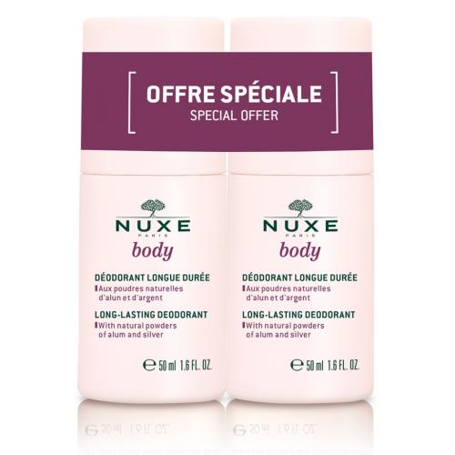 Нюкс Набор Шариковый дезодорант длительного действия  Long-Lasting Deodorant, 2*50 мл (Nuxe, Nuxe body)