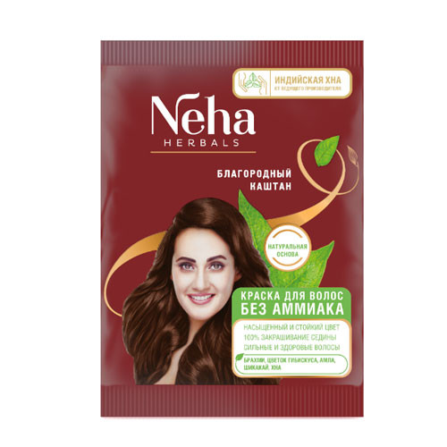 Краска для волос без аммиака Neha Herbals, 20 г (Окрашивание)