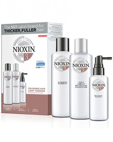 Ниоксин Подарочный набор (Система 3) 150 мл+150 мл+50 мл (Nioxin, 3D система ухода, System 3)