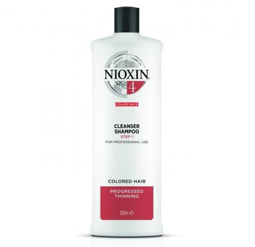 Ниоксин Очищающий шампунь Cleanser Shampoo, 1000 мл (Nioxin, System 4)