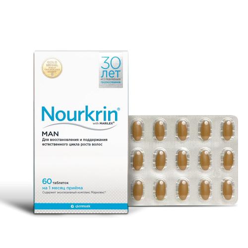 Нуркрин Нуркрин для мужчин, 60 таблеток (Nourkrin, )