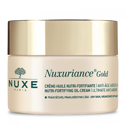Нюкс Питательный восстанавливающий антивозрастной крем для лица Creme-huile Nutri-fortifiante, 50 мл (Nuxe, Nuxuriance Gold)