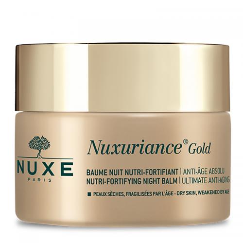 Нюкс Питательный укрепляющий антивозрастной ночной бальзам для лица Baume Nuit Nutri-fortifiant, 50 мл (Nuxe, Nuxuriance Gold)