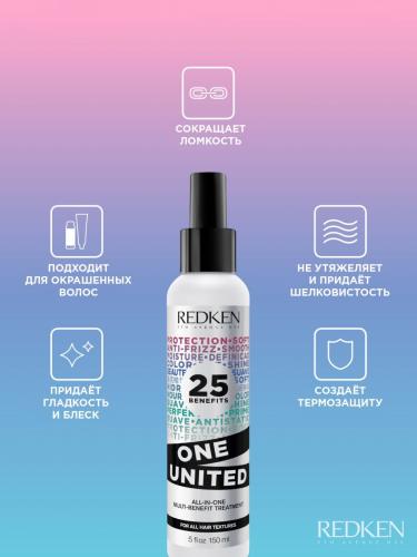 Мультифункциональный спрей All-in-one Multi-Benefit Treatment, 150 мл (Стайлинг, One United Elixir), фото-7