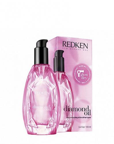 Термозащитное масло для сияния волос Glow Dry, 100 мл (Уход за волосами, Diamond Oil), фото-2