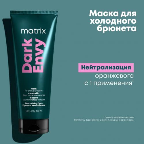 Матрикс Маска для нейтрализации красных тонов у брюнетов, 200 мл (Matrix, Dark Envy), фото-12