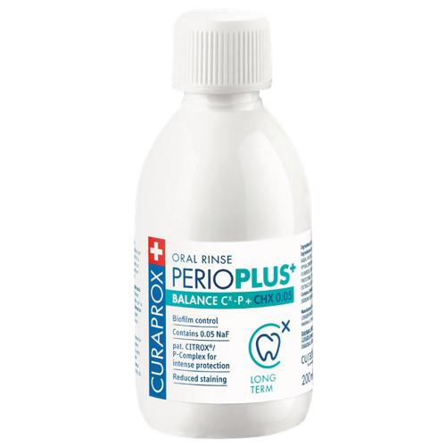 Курапрокс Жидкость-ополаскиватель Balance с содержанием хлоргексидина 0,05%, 200 мл (Curaprox, Perio Plus)