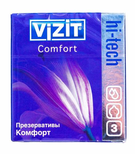 Визит Презервативы №3 Hi-tech Comfort (Vizit, Презервативы), фото-2