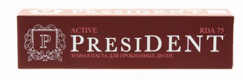 Президент Зубная паста для проблемных десен, 50 мл (President, Active), фото-2