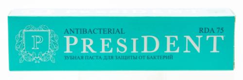 Президент Зубная паста для защиты от бактерий, 50 мл (President, Antibacterial), фото-2