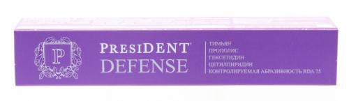Президент Эмульсионная зубная паста, 50 мл (President, Defense), фото-4