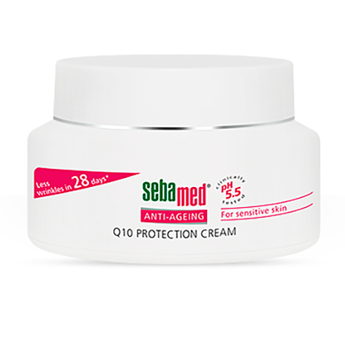 Себамед Крем для лица антивозрастной защитный Q10 Protection Cream, 50 мл (Sebamed, Anti-Ageing)