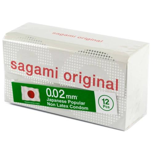 Сагами Презервативы Original 002 полиуретановые, 12 шт (Sagami, )