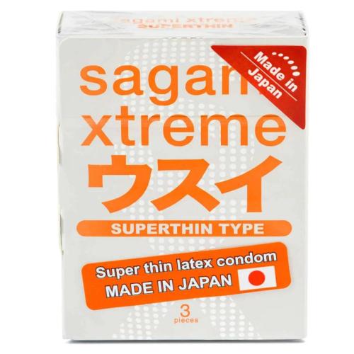 Сагами Ультратонкие презервативы Xtreme 0.04 мм, 3 шт (Sagami, ), фото-2