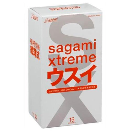 Сагами Презервативы ультратонкие Xtreme 0.04 мм, 15 шт (Sagami, )