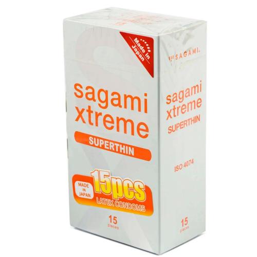 Сагами Презервативы ультратонкие Xtreme 0.04 мм, 15 шт (Sagami, ), фото-2