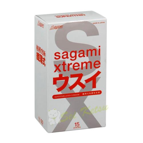 Сагами Презервативы ультратонкие Xtreme 0.04 мм, 15 шт (Sagami, ), фото-3