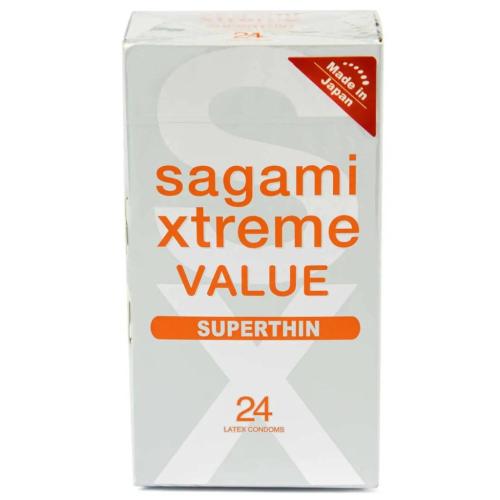 Сагами Презервативы Xtreme 0.04 мм латексные, ультратонкие, 24 шт (Sagami, ), фото-2
