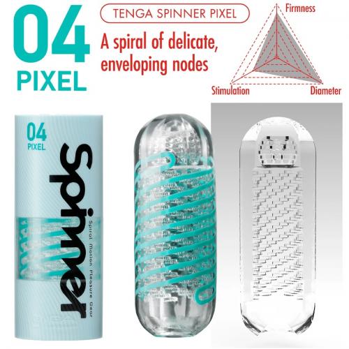 Тенга Мастурбатор Spinner Pixel (Tenga, )