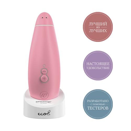 Вуманайзер Бесконтактный клиторальный стимулятор Premium Eco Rose (Womanizer, Premium), фото-5