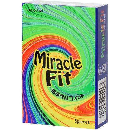 Сагами Презервативы Miracle Fit латексные, анатомическая форма, 5 шт (Sagami, )